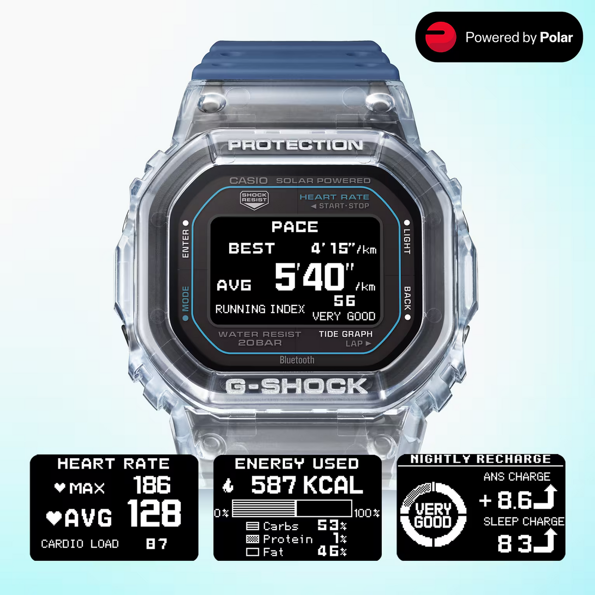 G-Shock G-Lide Men's Watch GBX-H5600-1DR