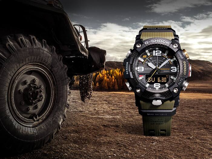 G-Shock Master of G Mudmaster Men's Watch GG-B100-1A3DR