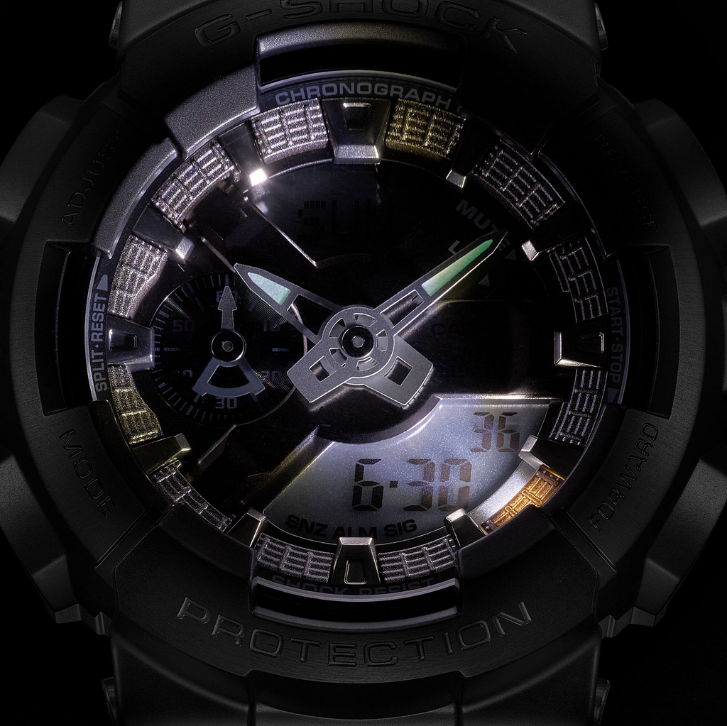 Casio G-Shock GM-110MF-1ADR Analog-Digital Men's Watch, Grey