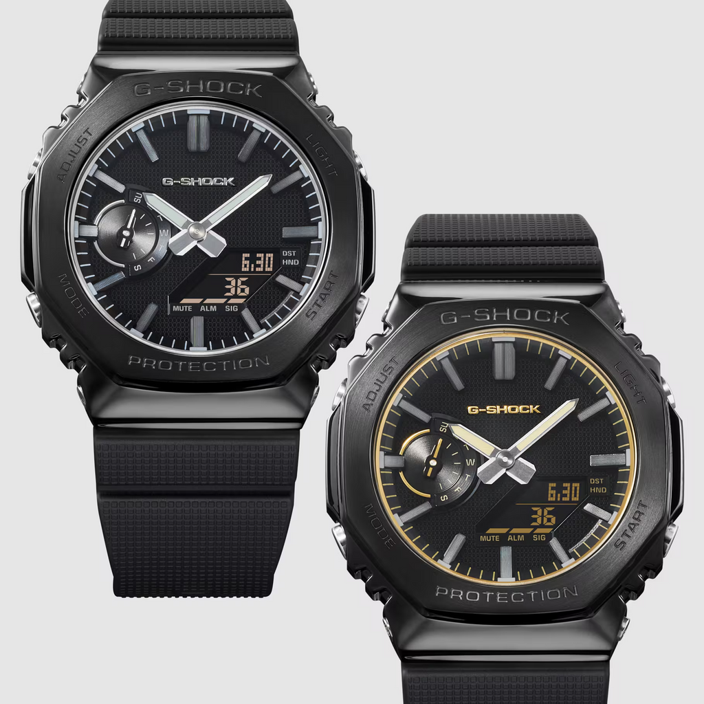 G-Shock G-Steel Luxe Black Series Men's Watch GM-2100LXB-1A9DR