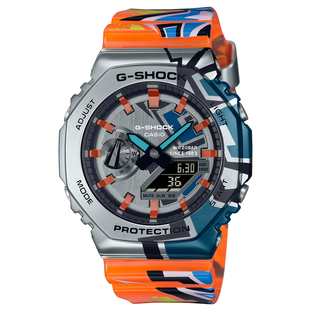 Casio G-Shock GM-2100SS-1ADR Analog-Digital Men's Watch
