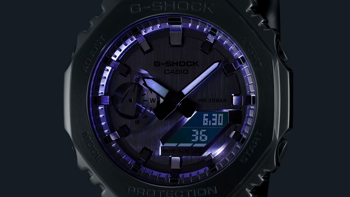G-Shock Fine Metallic Series Watch GM-2100YM-8ADR