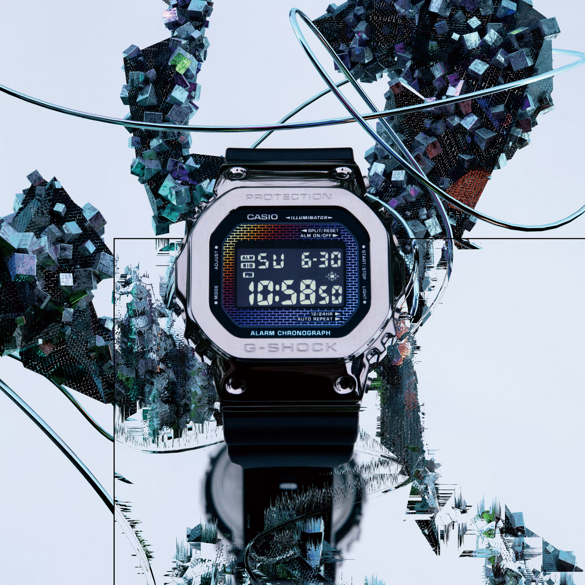 G-Shock G-Steel Digital Men's Watch GM-5600RW-1DR