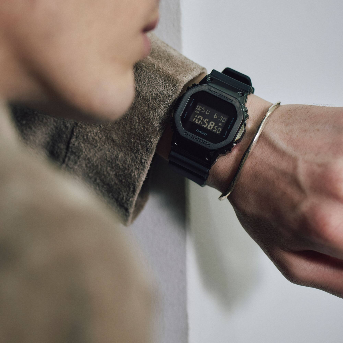 G-Shock Men Metal Watch GM-5600UB-1DR