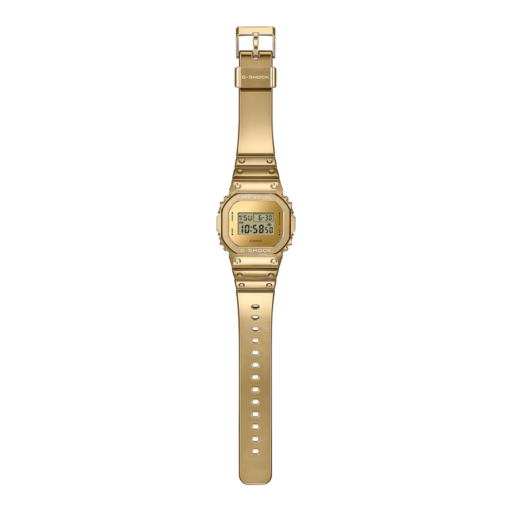 G-Steel G-Shock Fine Metallic Series Gold Watch GM-5600YMG-9DR