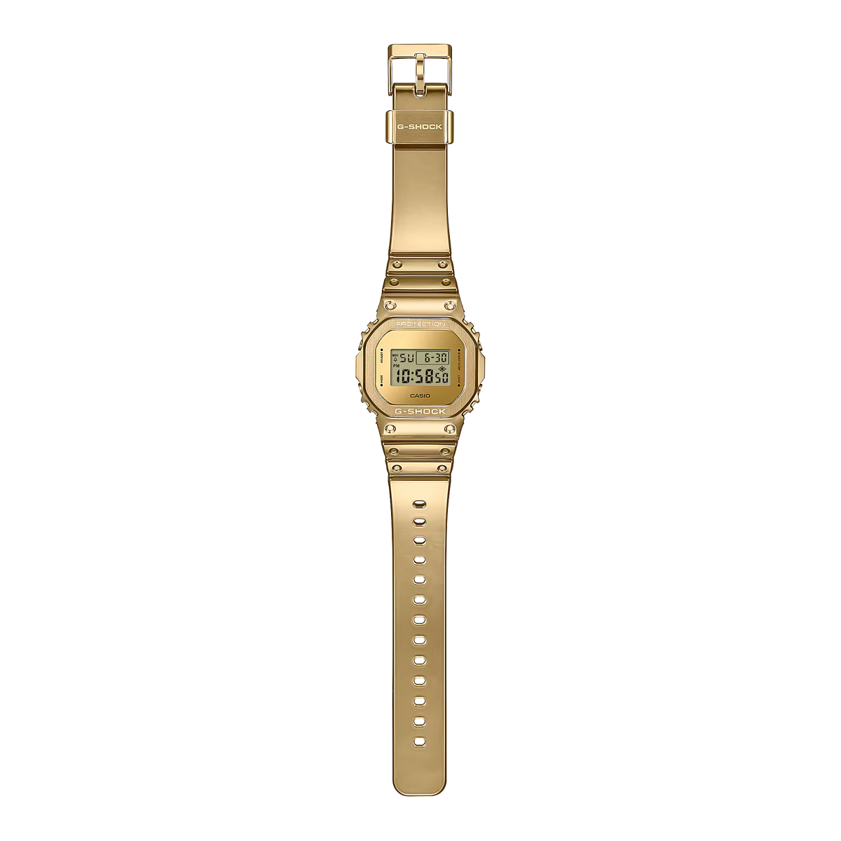 G-Steel G-Shock Fine Metallic Series Gold Watch GM-5600YMG-9DR
