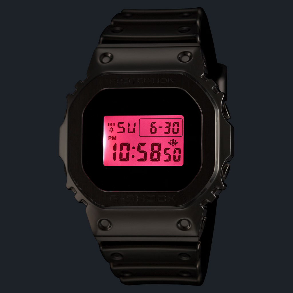 G-Shock Fine Metalic Silver Casual Digital Watch GM-5600YRA-8DR