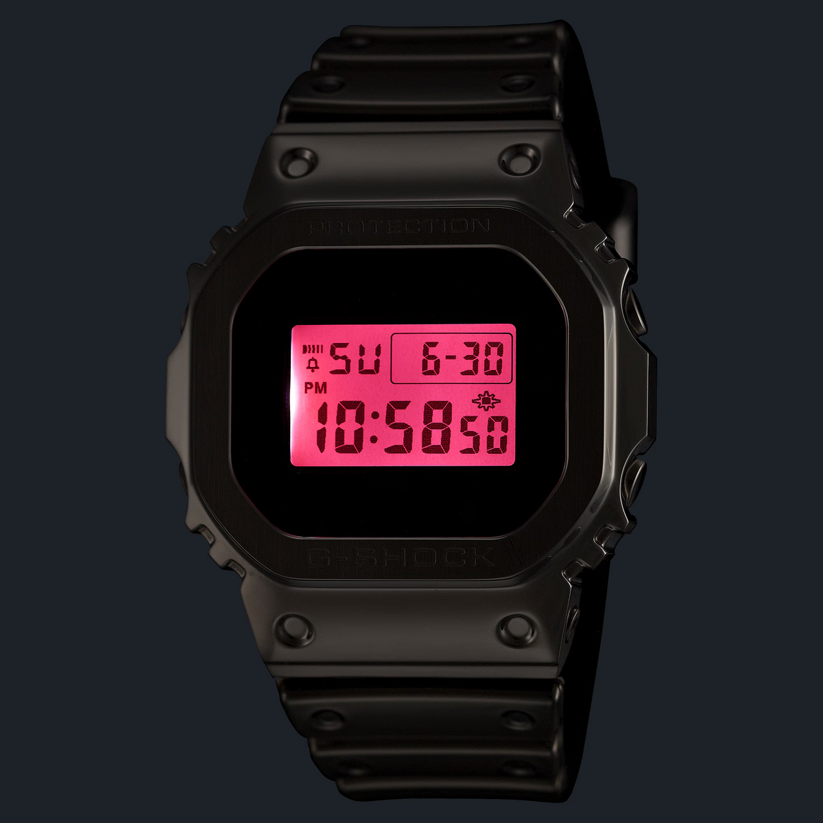 G-Shock Fine Metalic Silver Casual Digital Watch GM-5600YRA-8DR