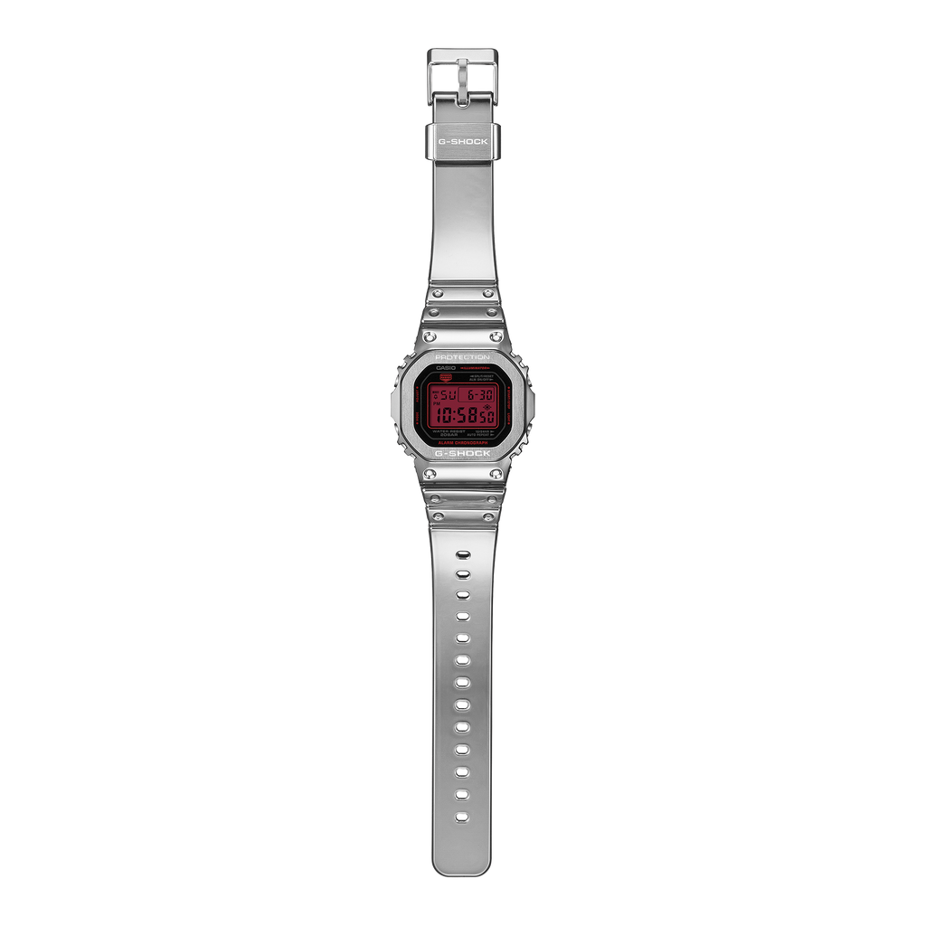 G-Shock Fine Metalic Silver Casual Digital Watch GM-5600YRA-8DR