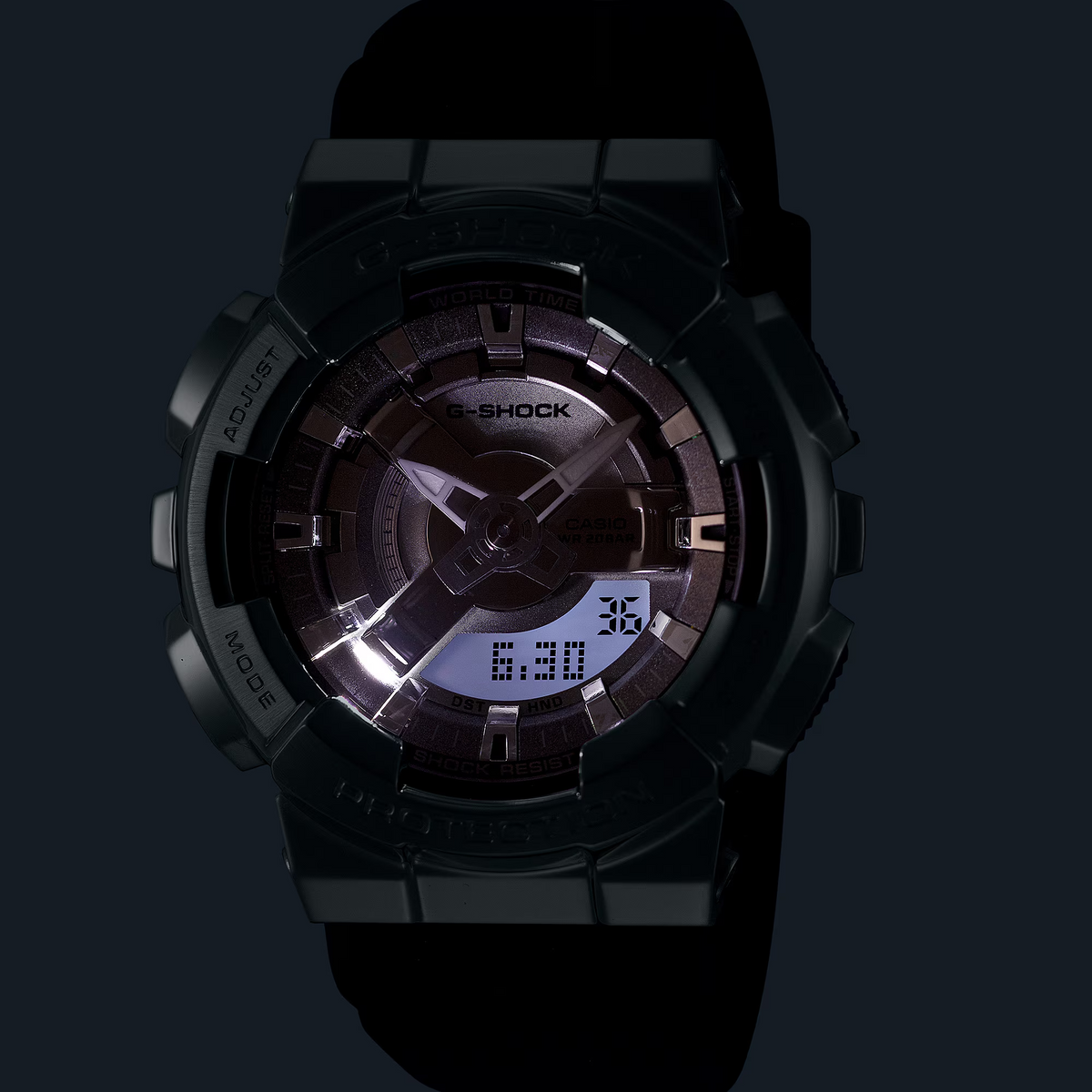 Casio G-Shock GM-S110-1ADR Analog-Digital Women's Watch