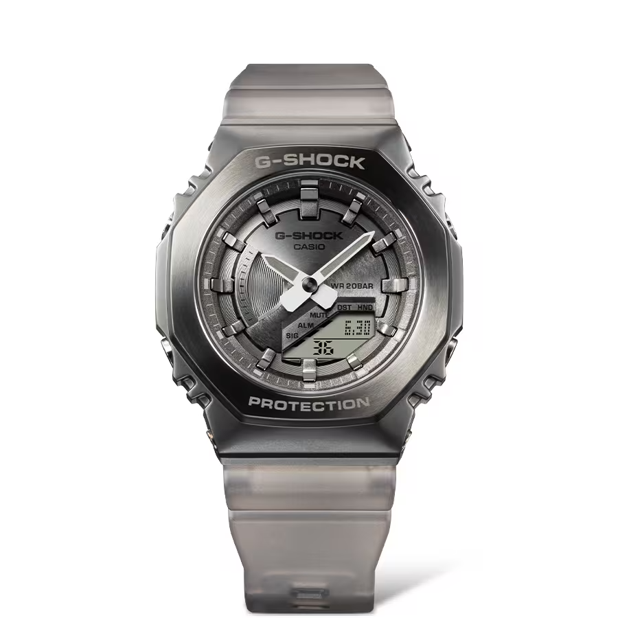 Casio G-Shock GM-S2100MF-1ADR Analog-Digital Women's Watch, Grey