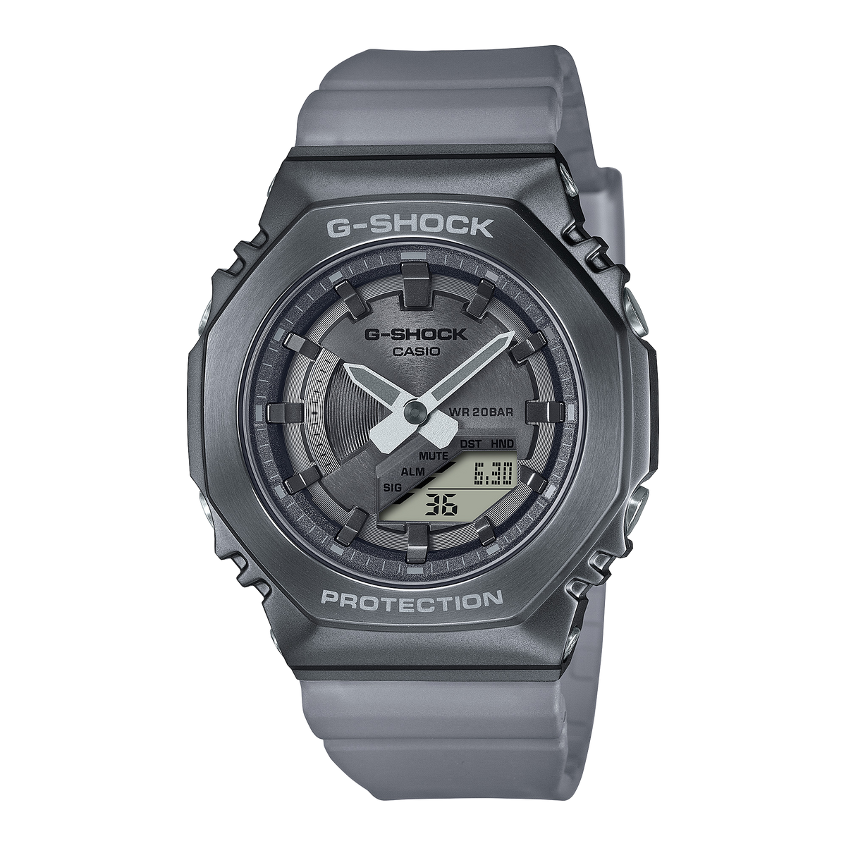 Casio G-Shock GM-S2100MF-1ADR Analog-Digital Women's Watch, Grey