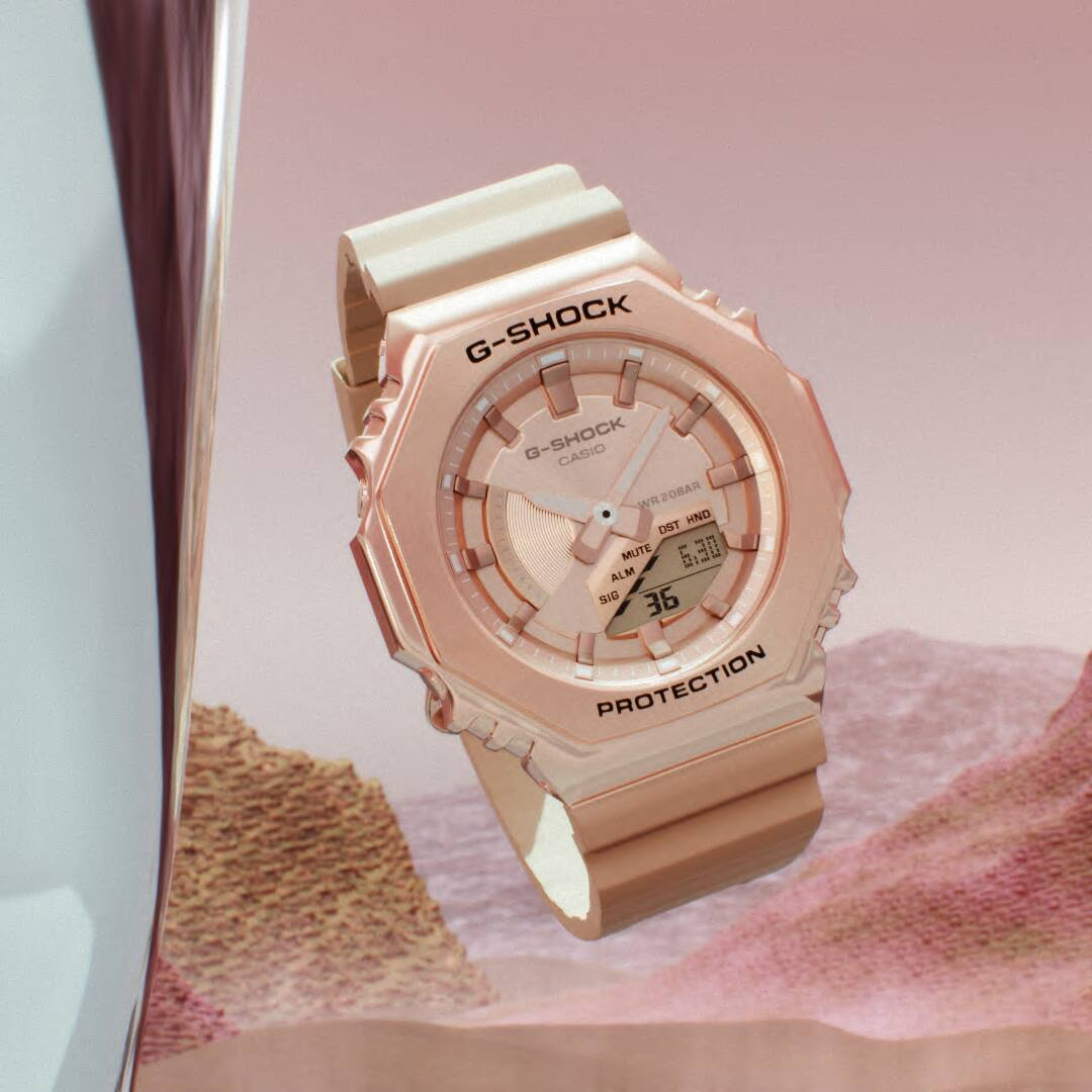 G-Shock Women Casual Watch GM-S2100PG-4ADR