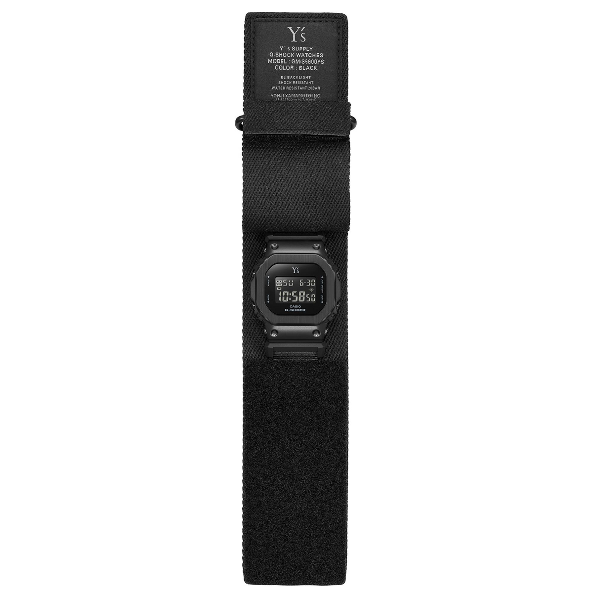 Casio G-Shock GM-S5600Y's-1DR Digital Women's Watch Black