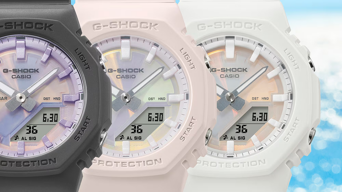 G-Shock Analog-Digital Women's Watch GMA-P2100PC-1ADR