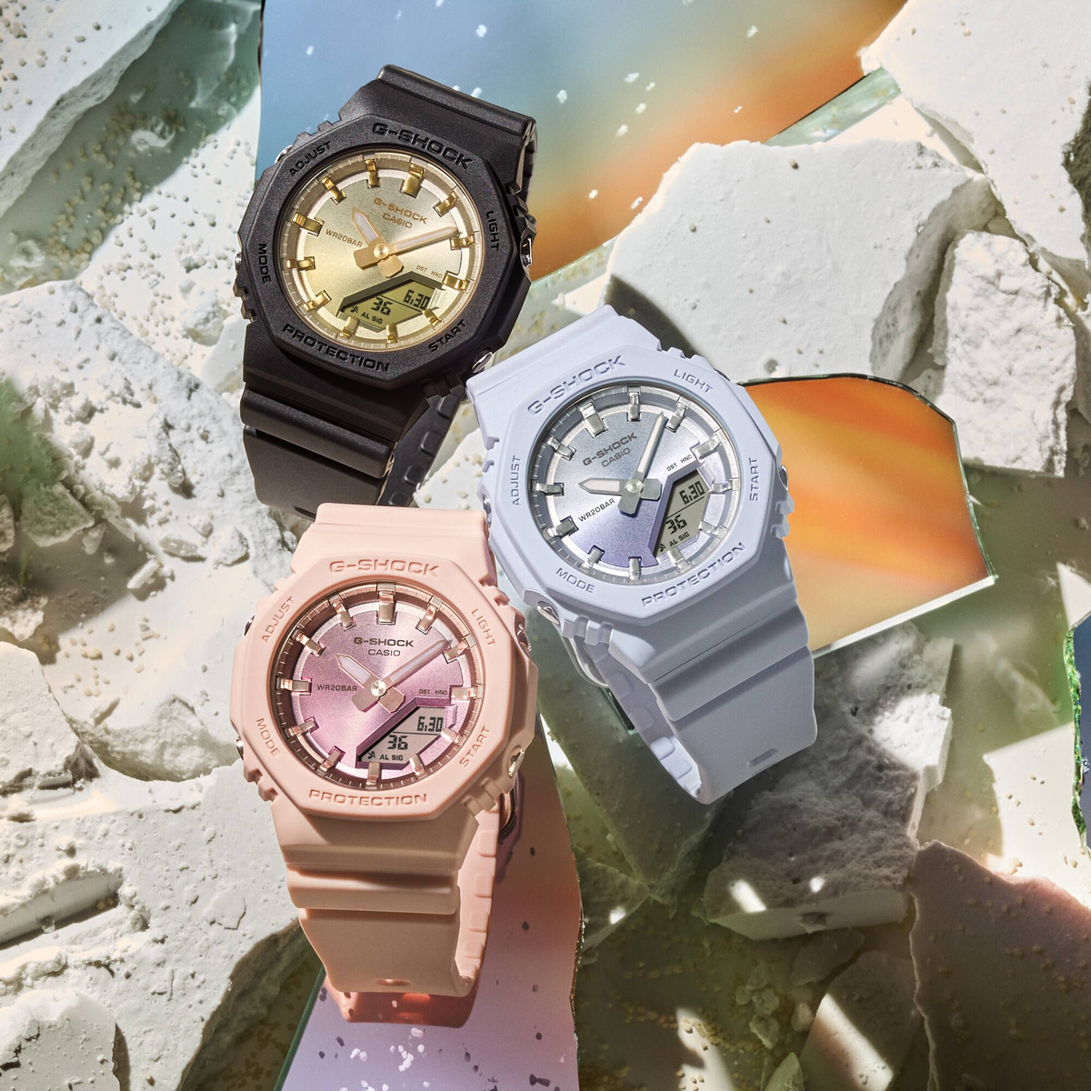 G-Shock Analog-Digital Women's Watch GMA-P2100SG-4ADR