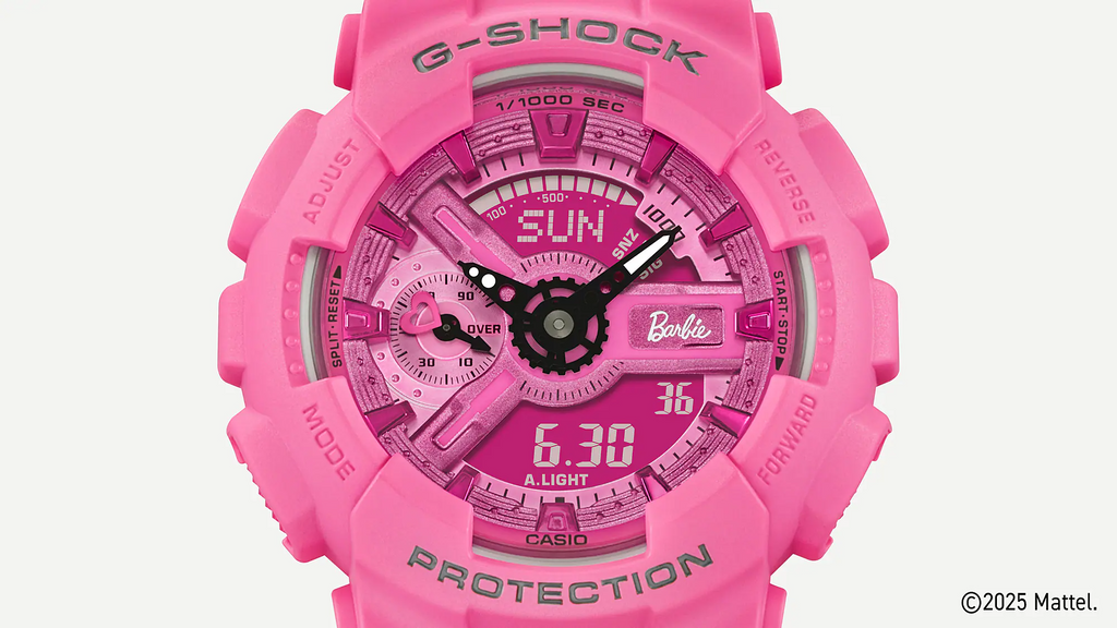 Barbie™ Collaboration Model G-Shock Women's Watch GMA-S110BE-4ADR