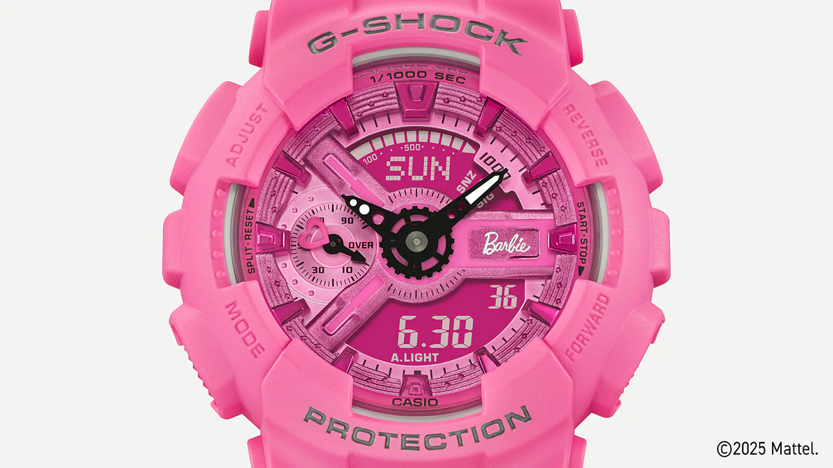 Barbie™ Collaboration Model G-Shock Women's Watch GMA-S110BE-4ADR