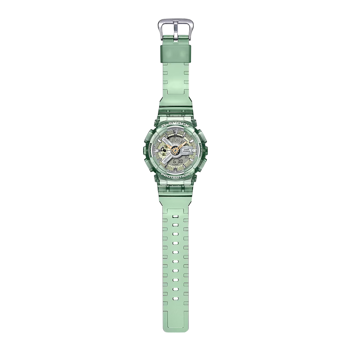 Casio G-Shock GMA-S110GS-3ADR Analog-Digital Ladies Watch, Green