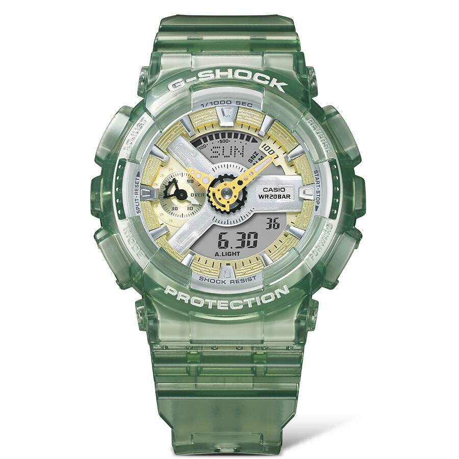 Casio G-Shock GMA-S110GS-3ADR Analog-Digital Ladies Watch, Green