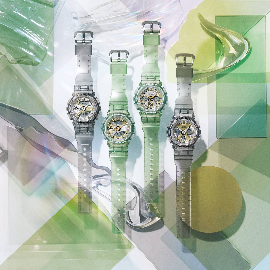 Casio G-Shock GMA-S120GS-3ADR Analog-Digital Ladies Watch, Green