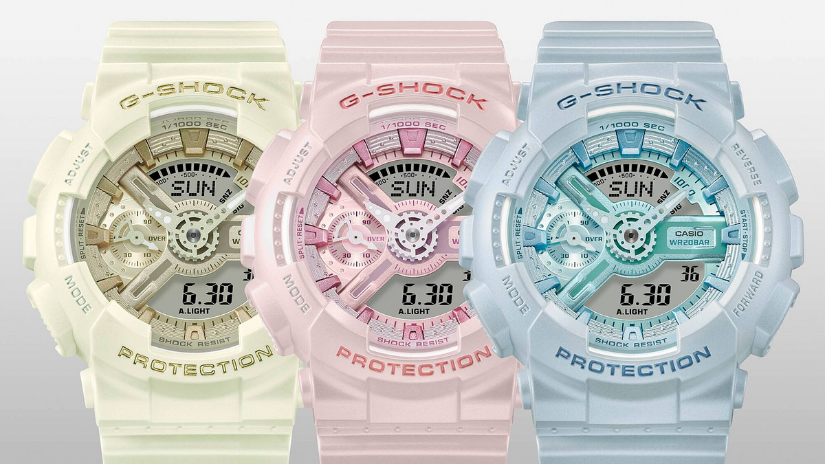 G-Shock Casual Women's Watch GMA-S110ST-4ADR
