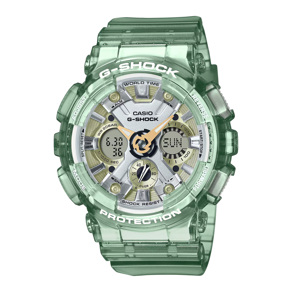 Casio G-Shock GMA-S120GS-3ADR Analog-Digital Ladies Watch, Green