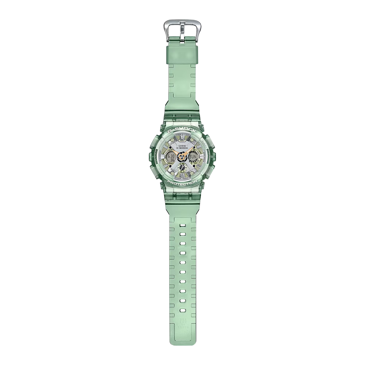 Casio G-Shock GMA-S120GS-3ADR Analog-Digital Ladies Watch, Green