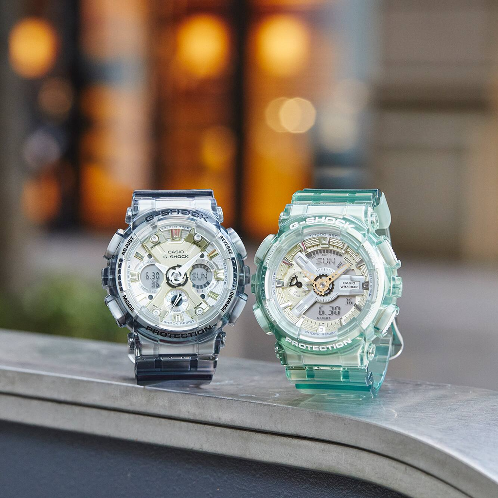 Casio G-Shock GMA-S110GS-3ADR Analog-Digital Ladies Watch, Green
