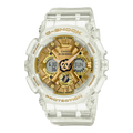 Casio G-Shock GMA-S120SG-7ADR Analog-Digital Women's Watch White Translucent