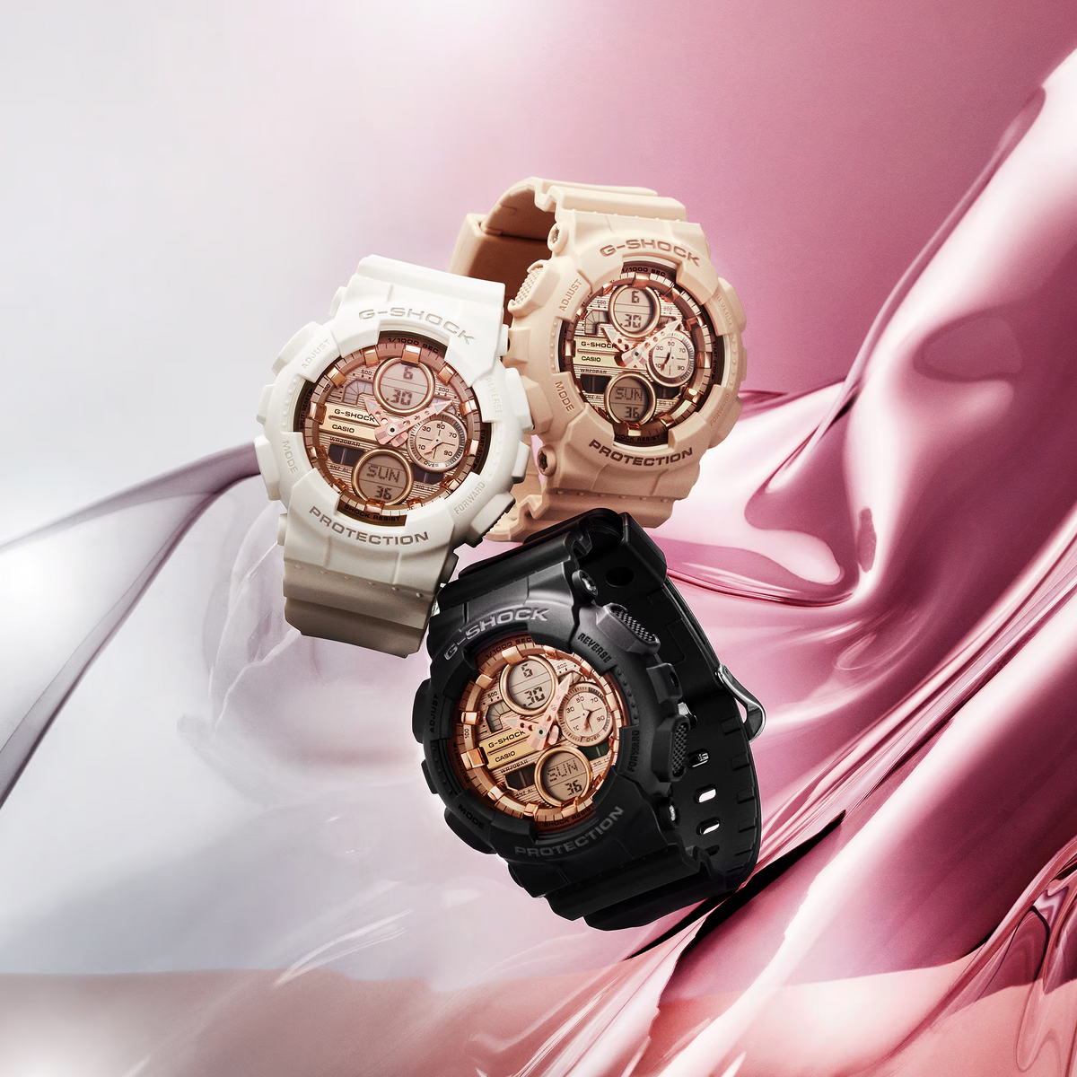 G-Shock Casual Women's Watch GMA-S140PG-7ADR