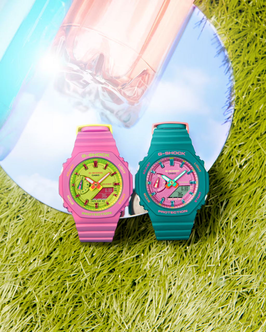 Casio G-Shock GMA-S2100BS-4ADR Analog-Digital Women's Watch Pink