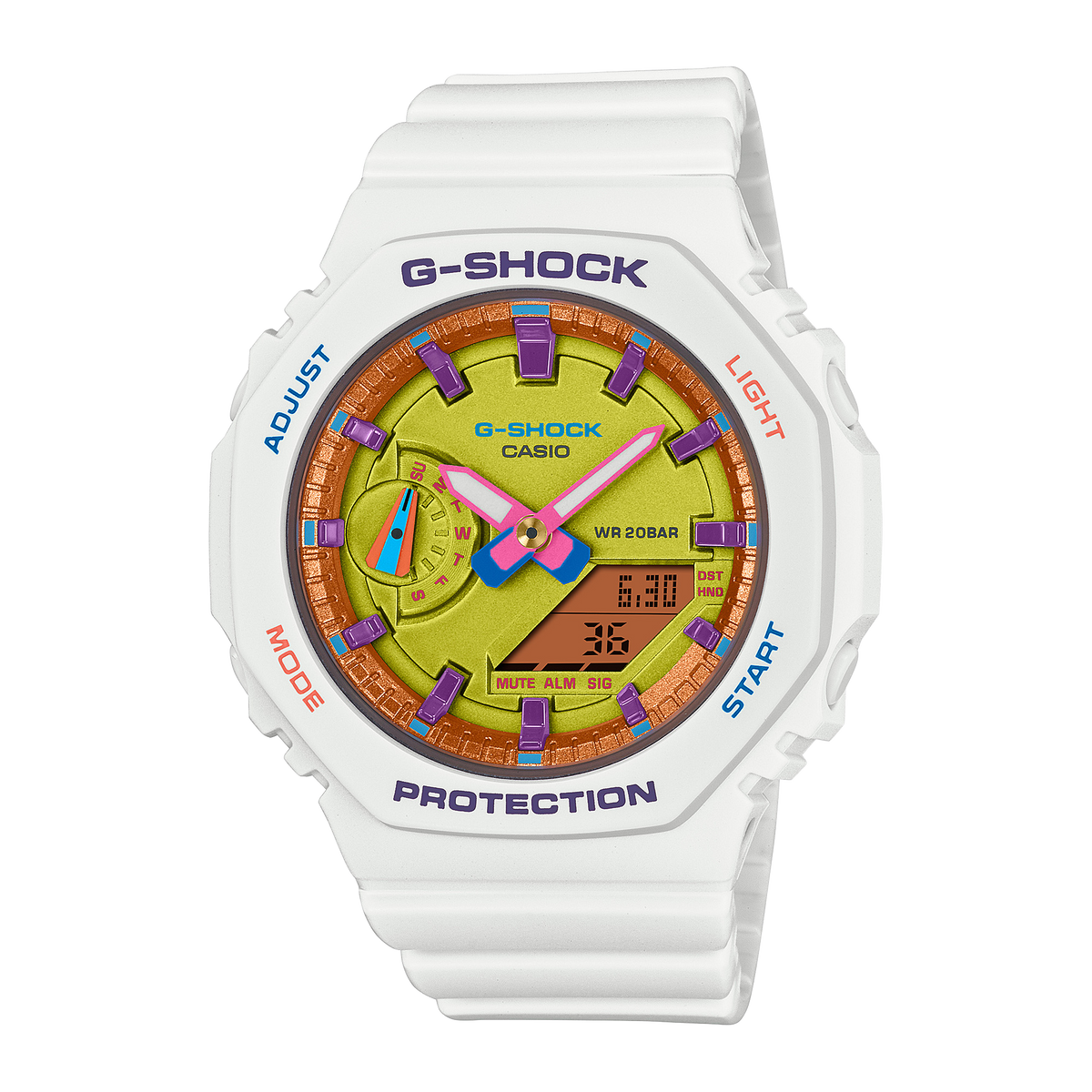 Casio G-Shock GMA-S2100BS-7ADR Analog-Digital Women's Watch White
