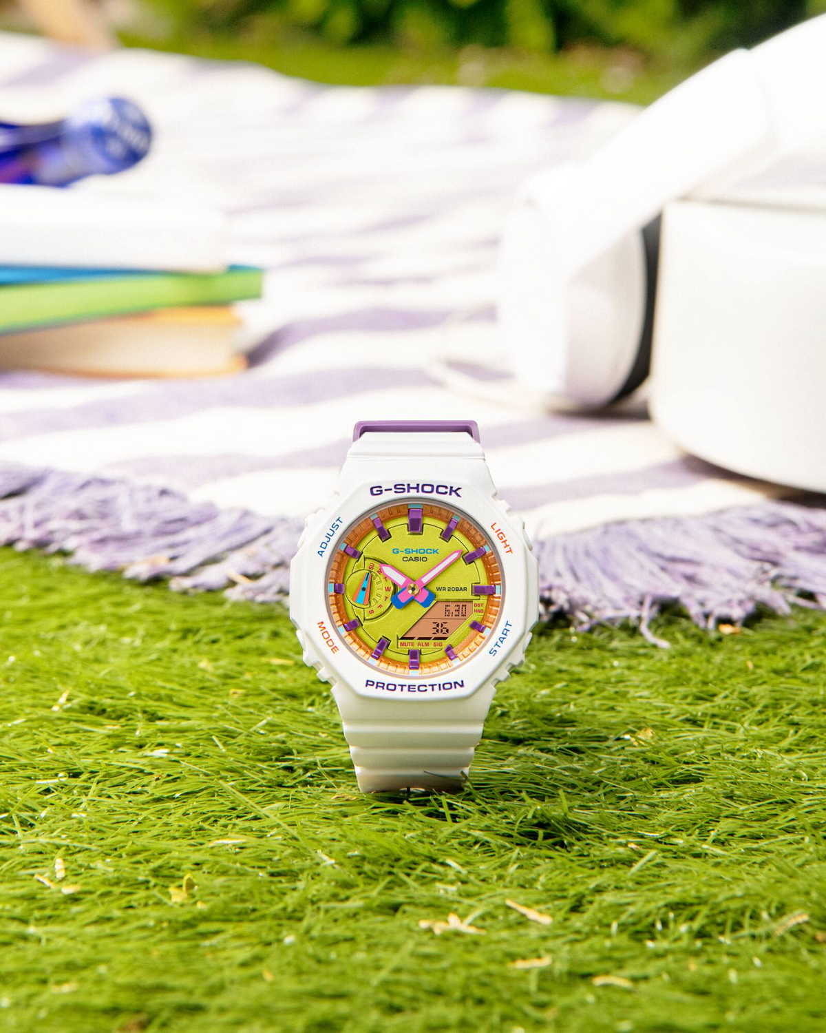 Casio G-Shock GMA-S2100BS-7ADR Analog-Digital Women's Watch White