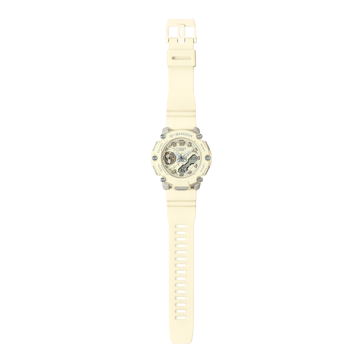 Casio G-Shock GMA-S2200-7ADR Analog-Digital Ladies Watch, White