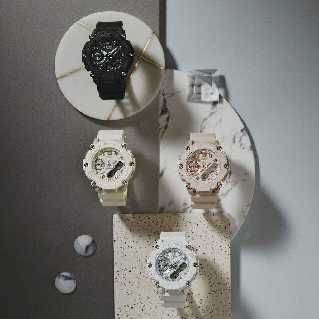Casio G-Shock GMA-S2200-7ADR Analog-Digital Ladies Watch, White