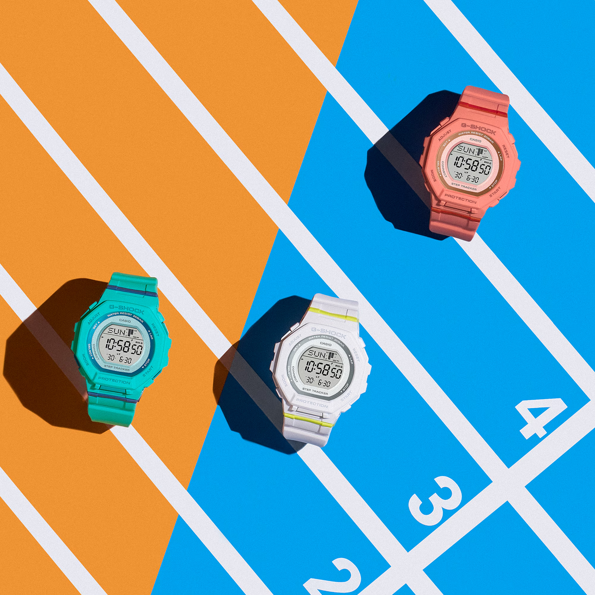 G-Shock G Squad Women's Watch GMD-B300SC-7DR