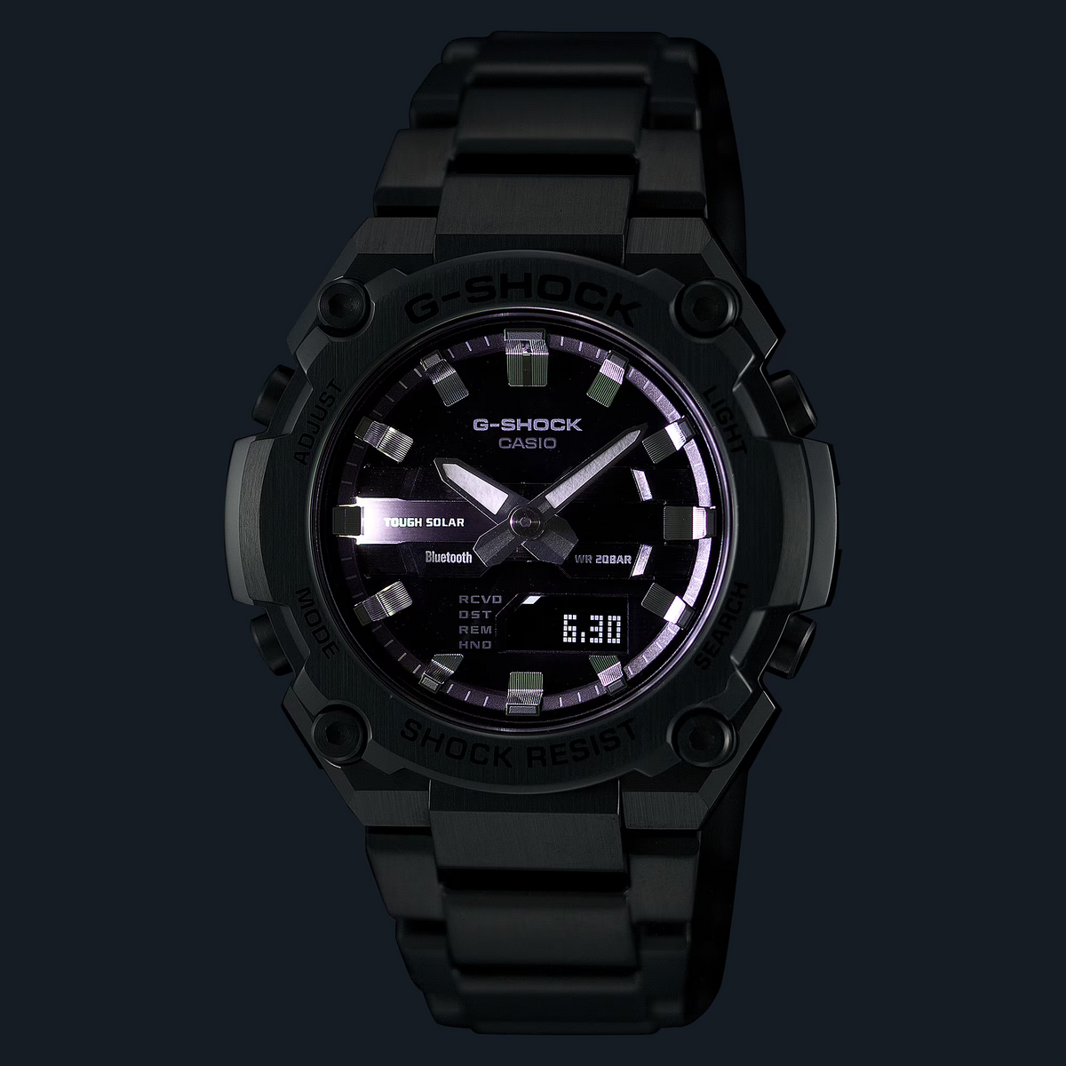 Casio G-Shock G-steel Stainless Steel Watch GST-B600D-1ADR