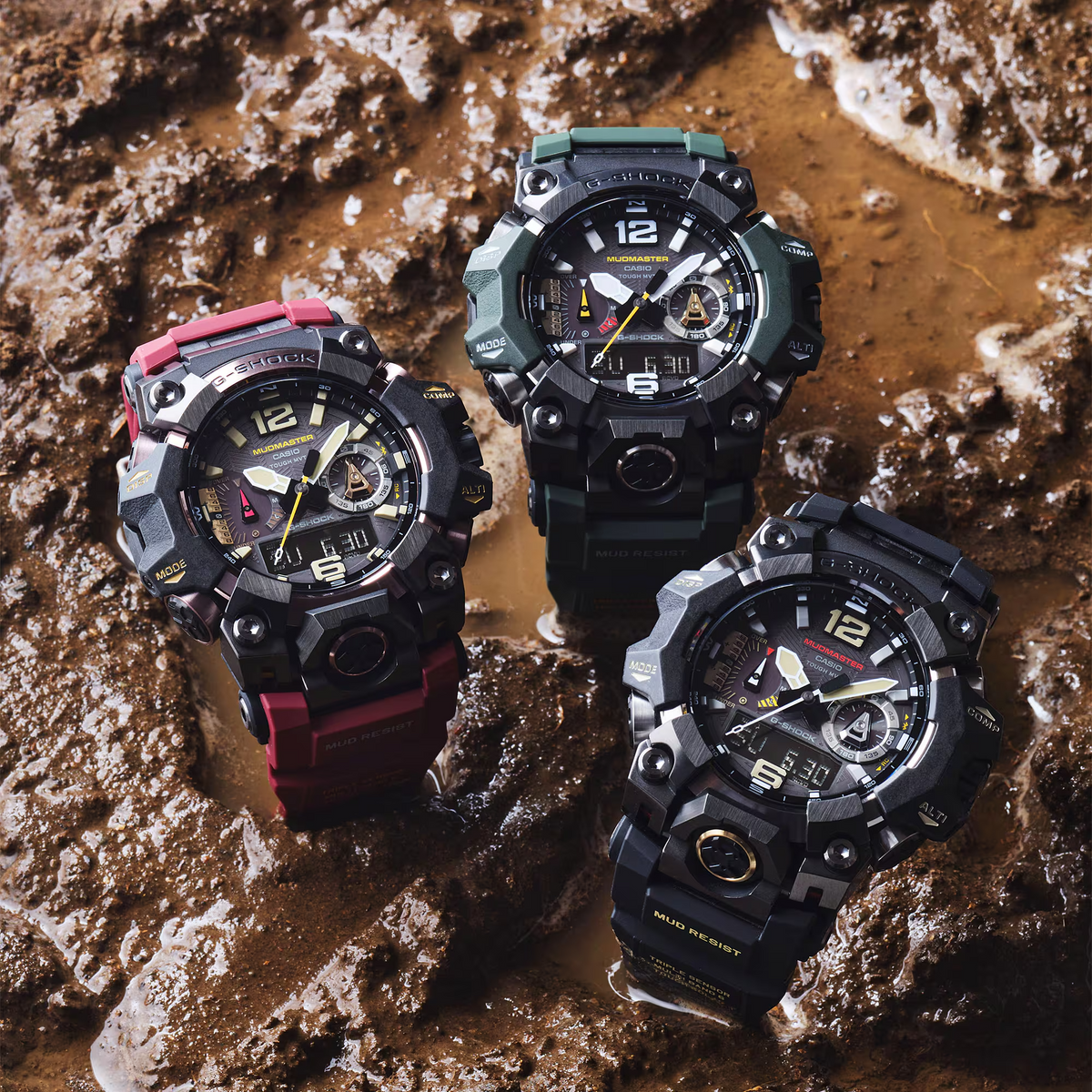 G-Shock Master Of G Mudmaster Men's Watch GWG-B1000-1ADR