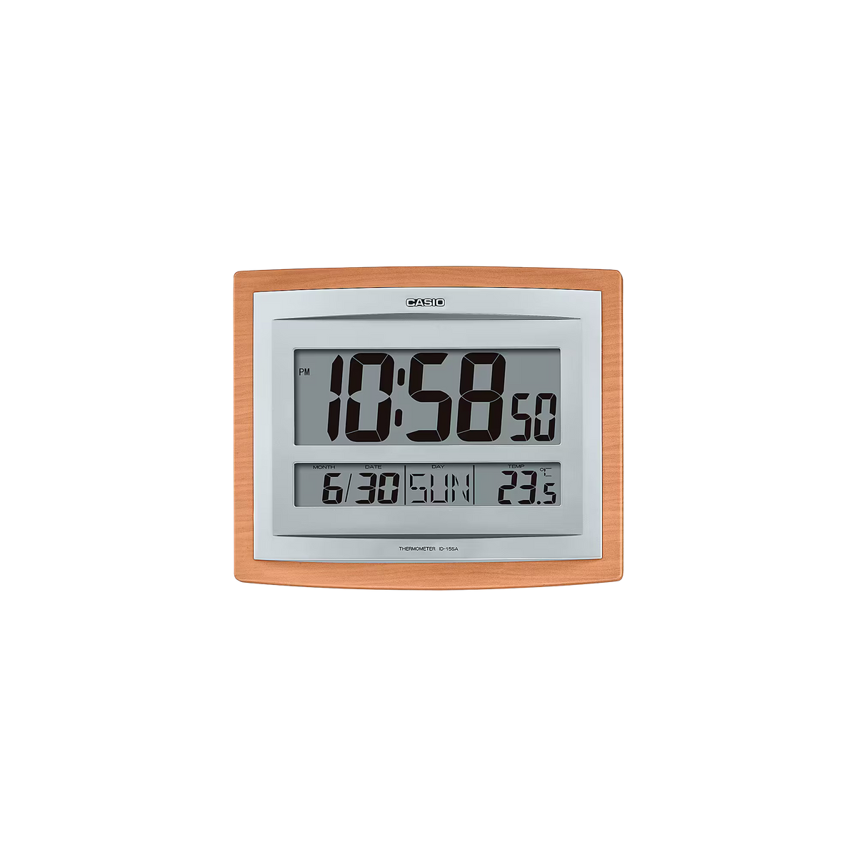 Casio Digital Wall Clock ID-15SA-5DF