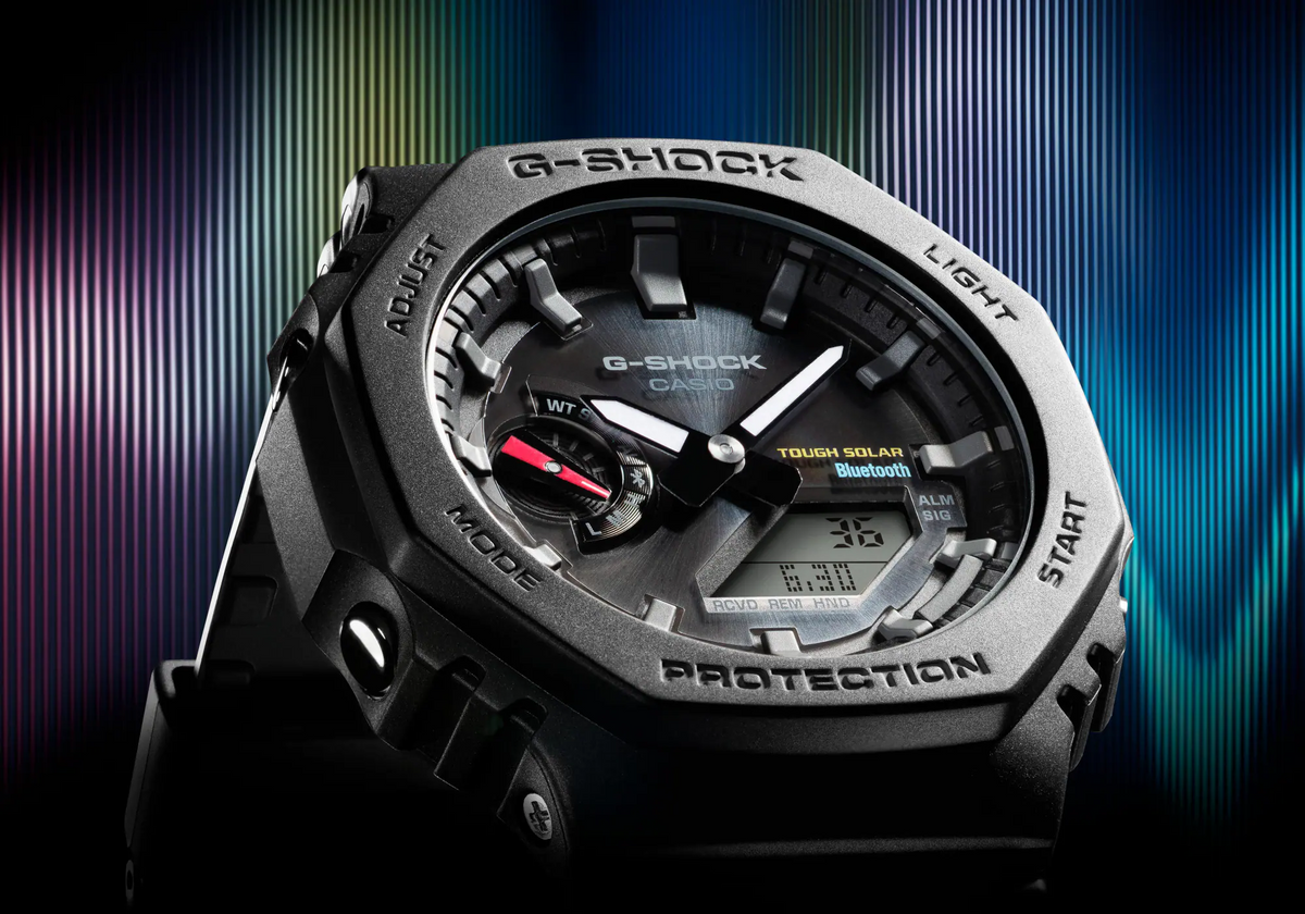 Casio G-Shock GA-B2100-1ADR Analog-Digital Men's Watch, Black