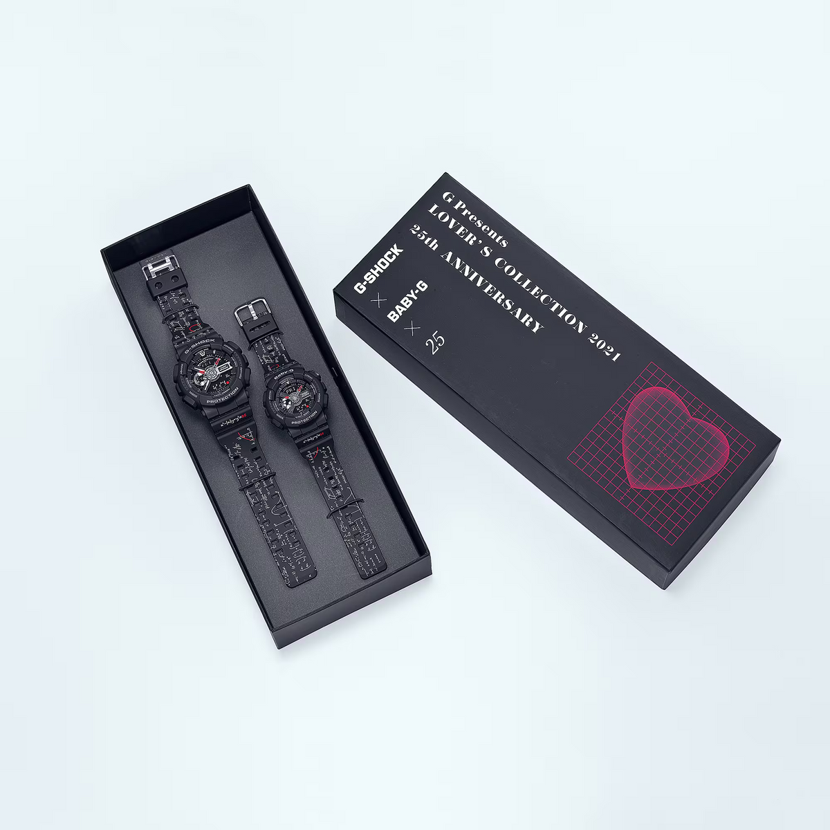 G-Shock Baby-G Lover's Collection Pair Model LOV-21A-1ADR