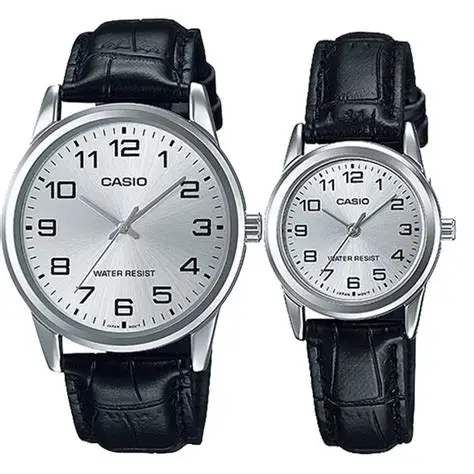 Casio Couple Watch Set – MTP-V001L-7BUDF & LTP-V001L-7BUDF (His & Hers)