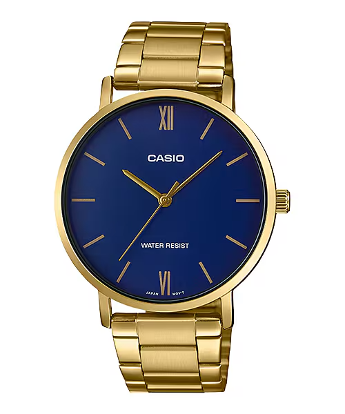 Casio Analog Men's Watch MTP-VT01G-2BUDF