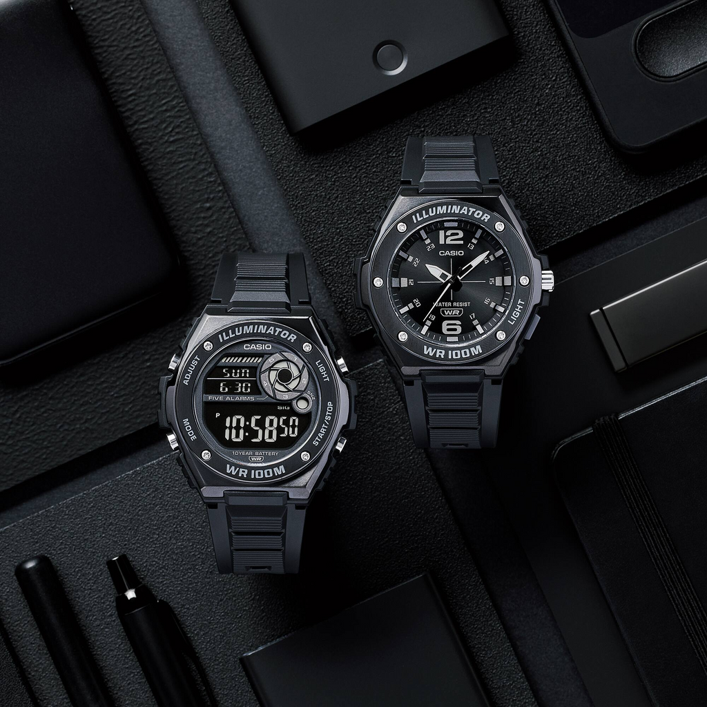 Casio Digital Men's Watch MWD-100HB-1BVDF