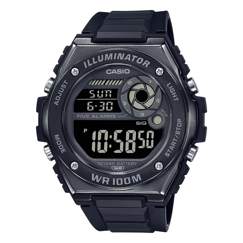 Casio Digital Men's Watch MWD-100HB-1BVDF