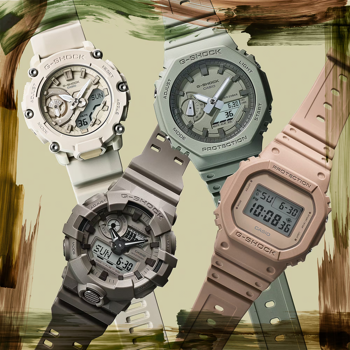 Casio G-Shock GA-700NC-5ADR Analog-Digital Men's Watch Brown