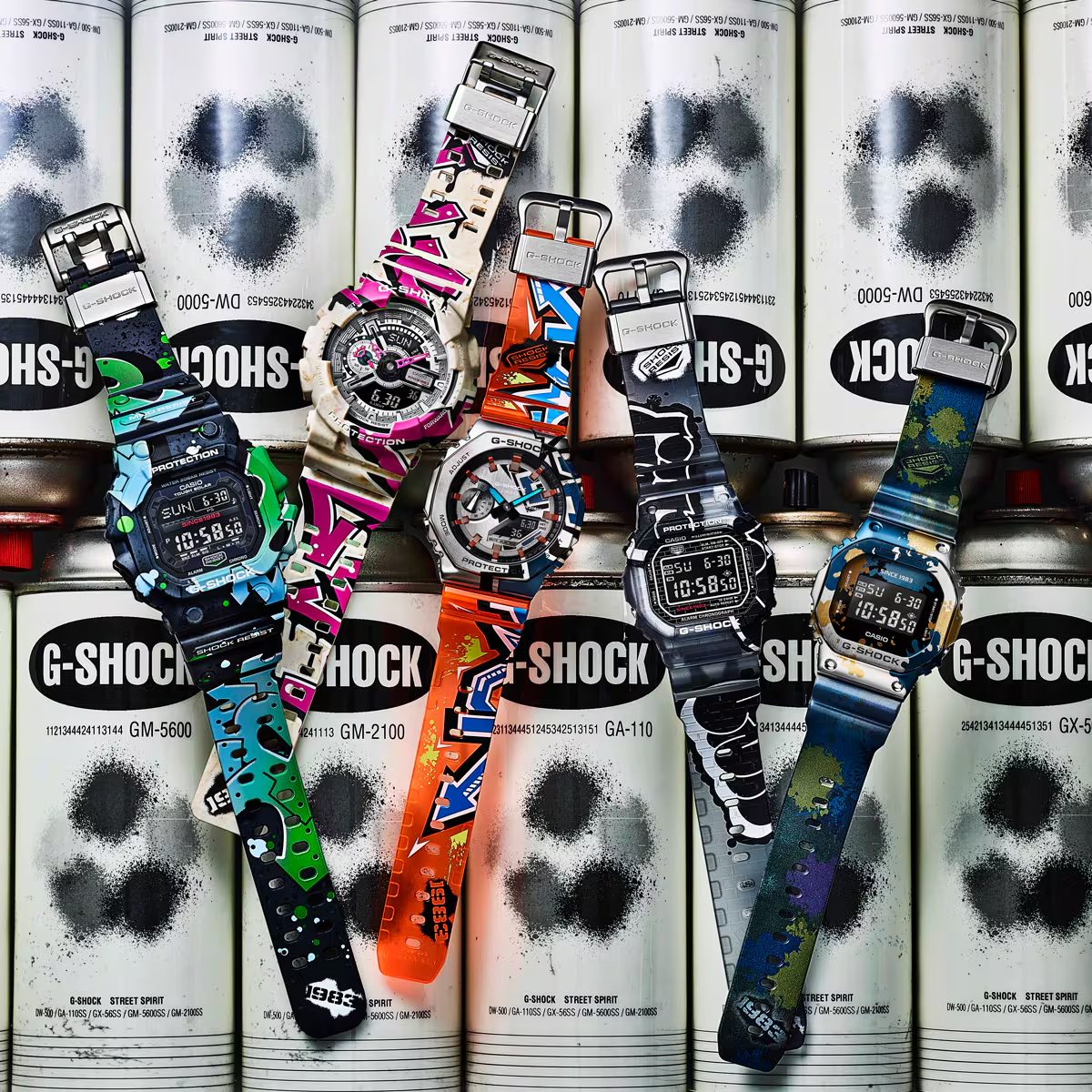 Casio G-Shock GA-110SS-1ADR Analog-Digital Men's Watch