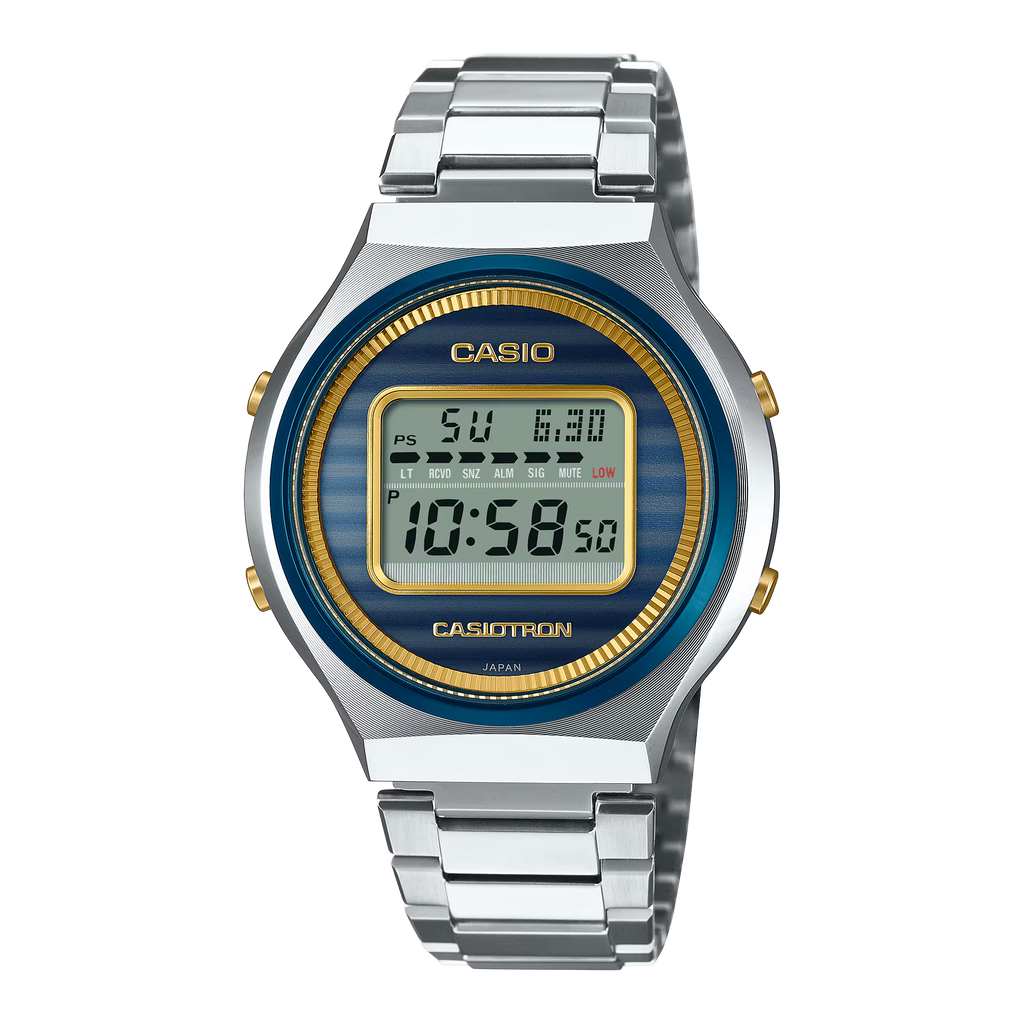 Limited-edition Re-creation Of The Casiotron 50th Anniversary Watch TRN-50SS-2ADR