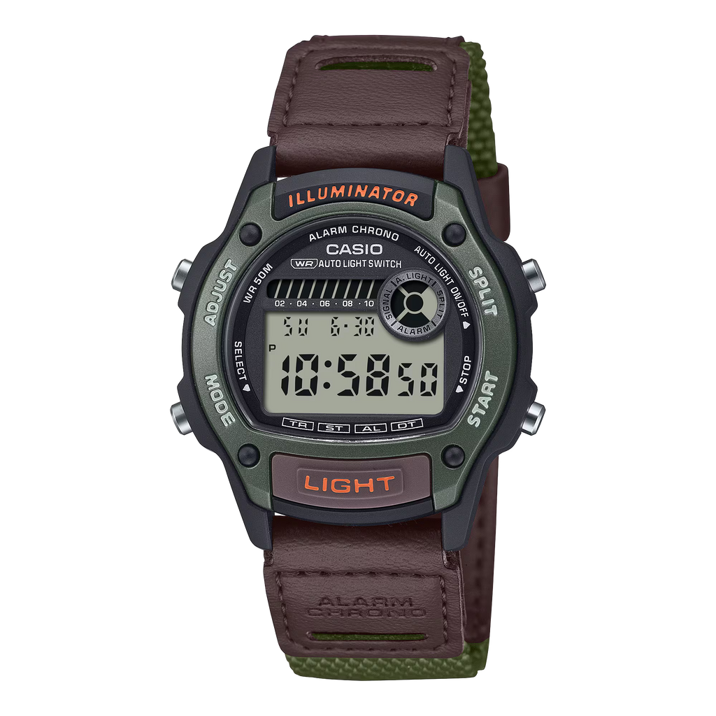 Casio Digital Men's Watch W-220HF-3AVDF